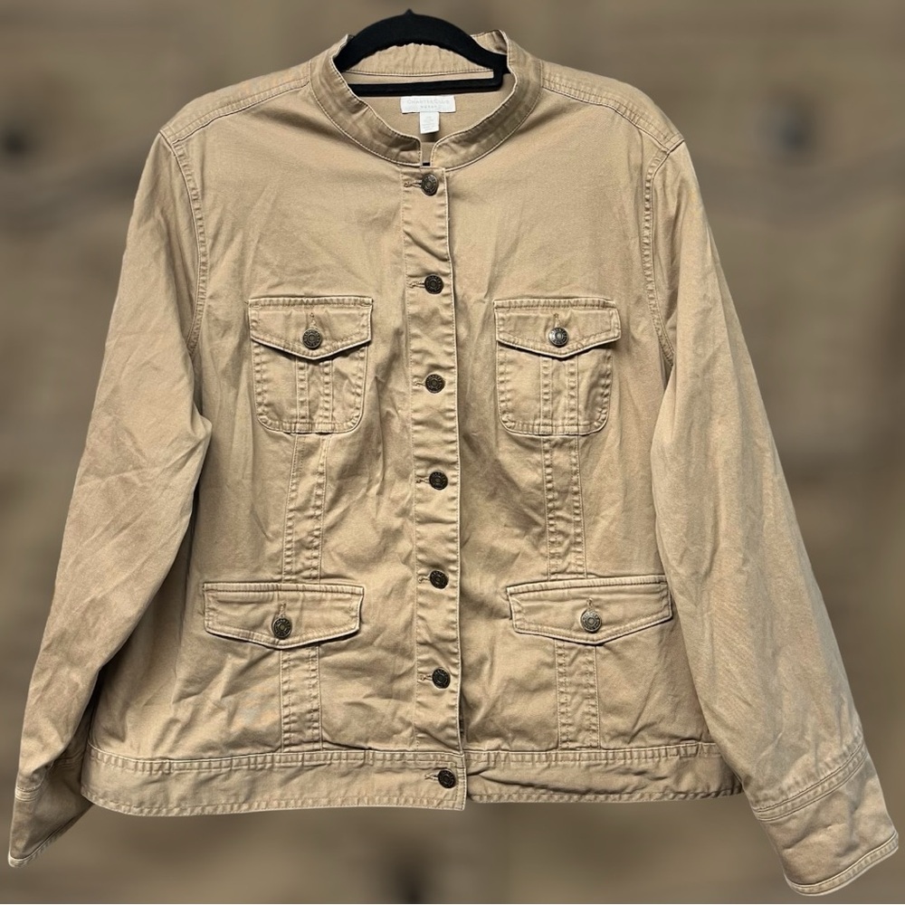 3/$15 Utility Jacket Charter Club